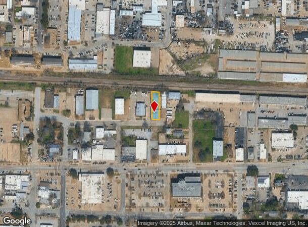  609 E Main St, Crowley, TX Parcel Map