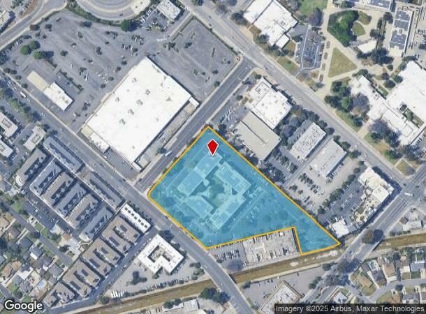 1501 W Cameron Ave, West Covina, CA Parcel Map