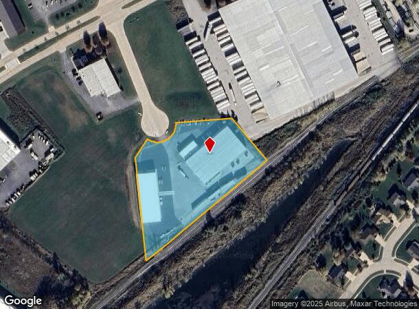 1414 Builders Ct, De Pere, WI Parcel Map