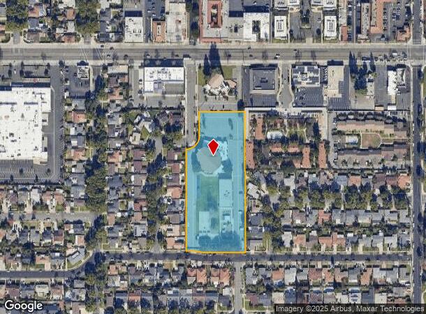  1590 E 16Th St, Santa Ana, CA Parcel Map