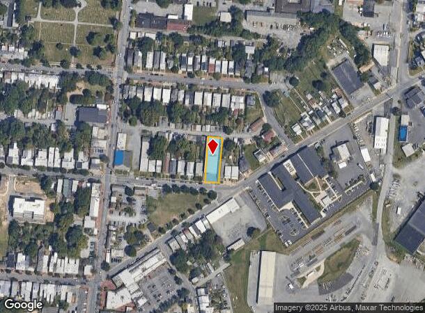 329 E 2Nd St, Frederick, MD Parcel Map