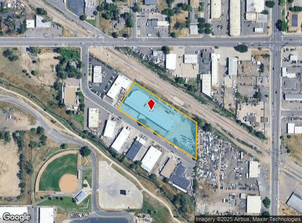  7160 Newton St, Westminster, CO Parcel Map