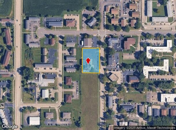 1215 Blackhawk Rd, Dekalb, IL Parcel Map