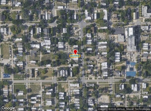 624 N Hamlin Ave, Chicago, IL Parcel Map