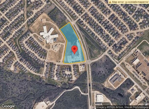  455 Nw John Jones Dr, Burleson, TX Parcel Map