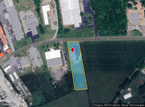  2240 Highway 292, Inman, SC Parcel Map