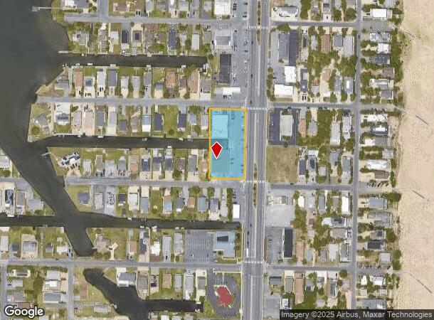  1100 Coastal Hwy, Fenwick Island, DE Parcel Map