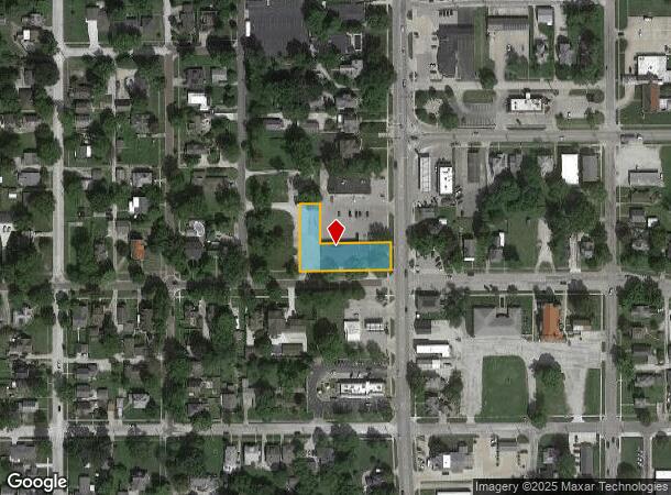  624 S Main St, Hillsboro, IL Parcel Map