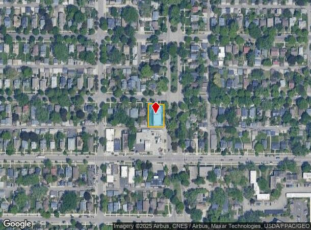  1190 James Ave, Saint Paul, MN Parcel Map