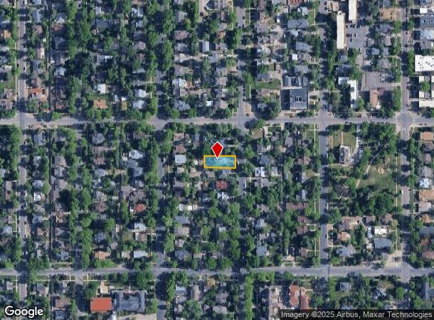  965 11Th St, Boulder, CO Parcel Map