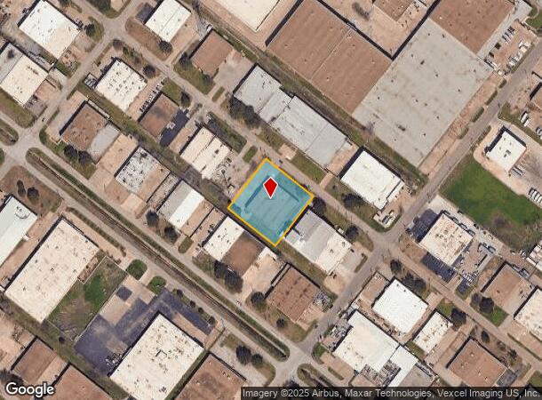  8501 Sovereign Row, Dallas, TX Parcel Map