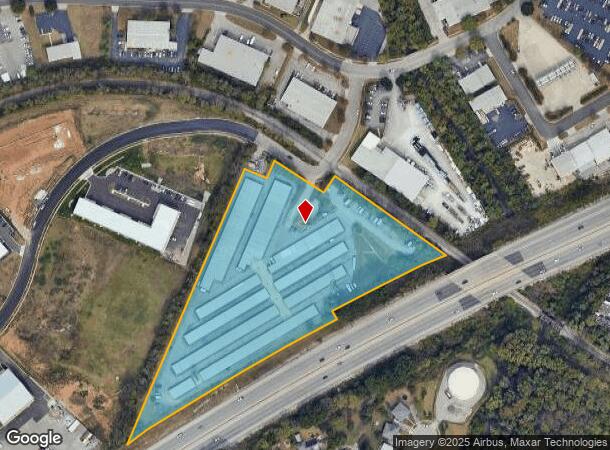  910 Enterprise Ct, Lexington, KY Parcel Map