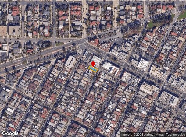  187 Roycroft Ave, Long Beach, CA Parcel Map