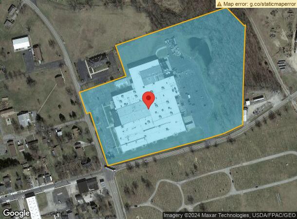  1025 N Washington St, Greenfield, OH Parcel Map