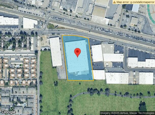  4500 W Vanowen St, Burbank, CA Parcel Map