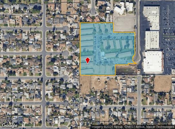  2601 Fremont St, Bakersfield, CA Parcel Map