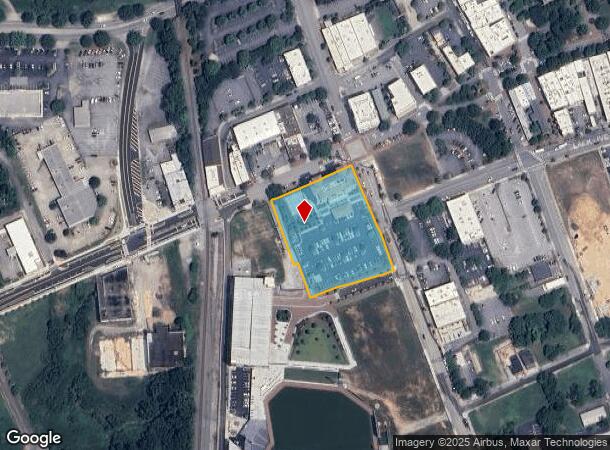 225 W Main St, Spartanburg, SC Parcel Map