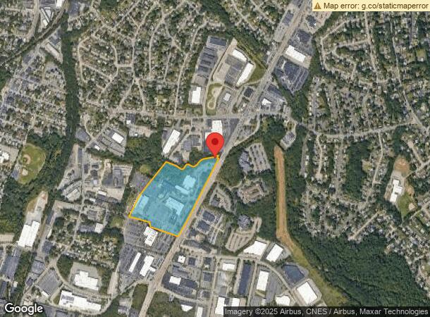  1125 Boston Providence Tpke, Norwood, MA Parcel Map