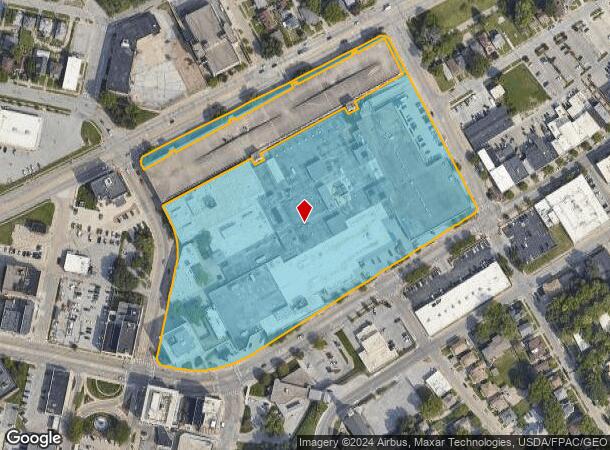  300 W Broadway, Council Bluffs, IA Parcel Map