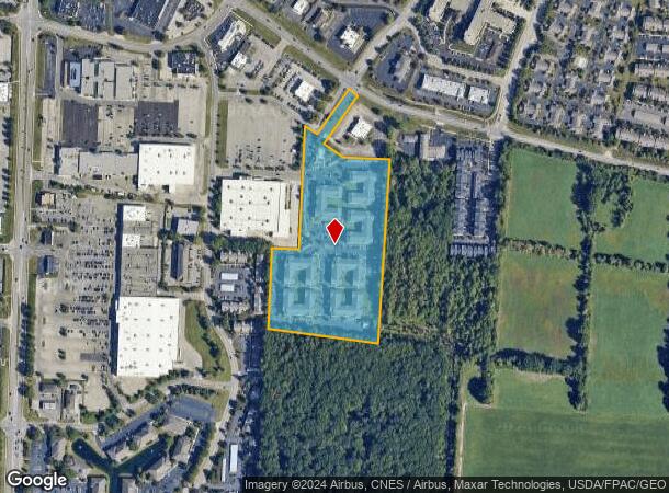  6700 Allister Way, Columbus, OH Parcel Map