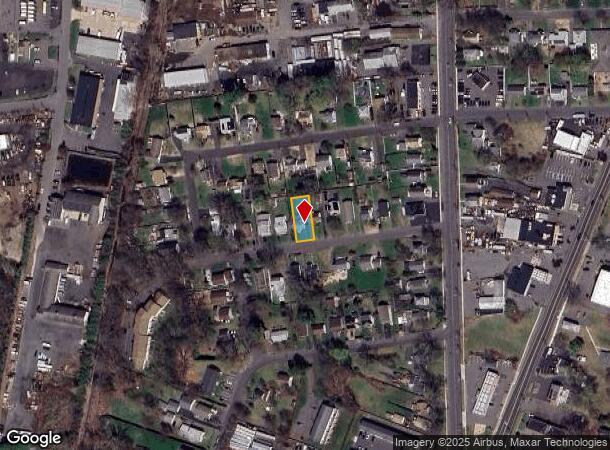  35 Burnside Ave, Plainville, CT Parcel Map