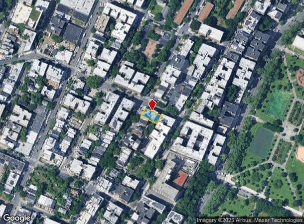  74 W 165Th St, Bronx, NY Parcel Map