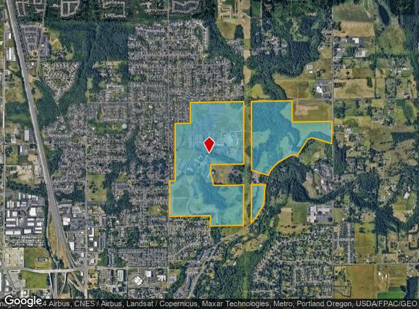  14204 Ne Salmon Creek Ave, Vancouver, WA Parcel Map