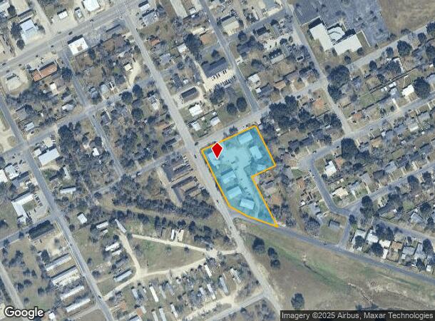 600 E Crockett St, Beeville, TX Parcel Map