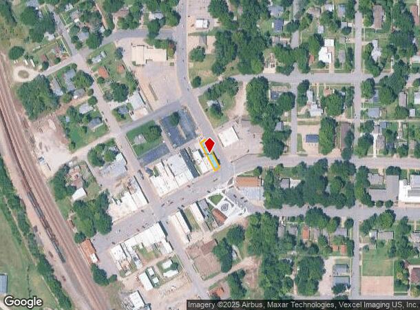 100 W Main St, Mulvane, KS Parcel Map