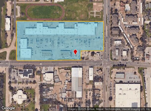  2211 Singleton Blvd, Dallas, TX Parcel Map