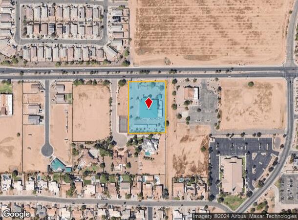  1281 E Cottonwood Ln, Casa Grande, AZ Parcel Map