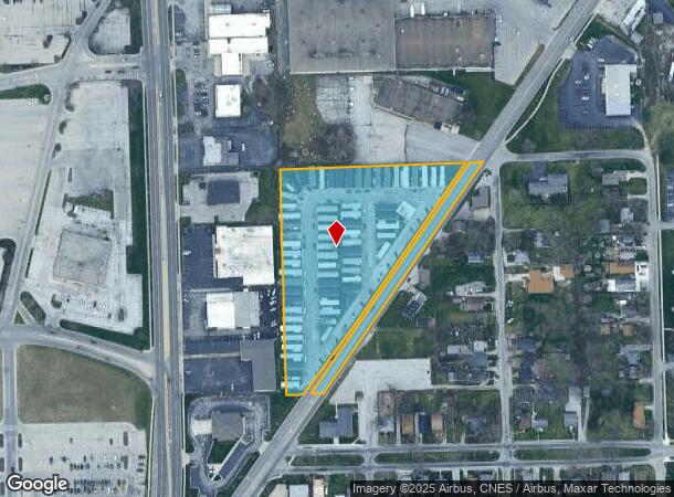  3939 N Clinton St, Fort Wayne, IN Parcel Map