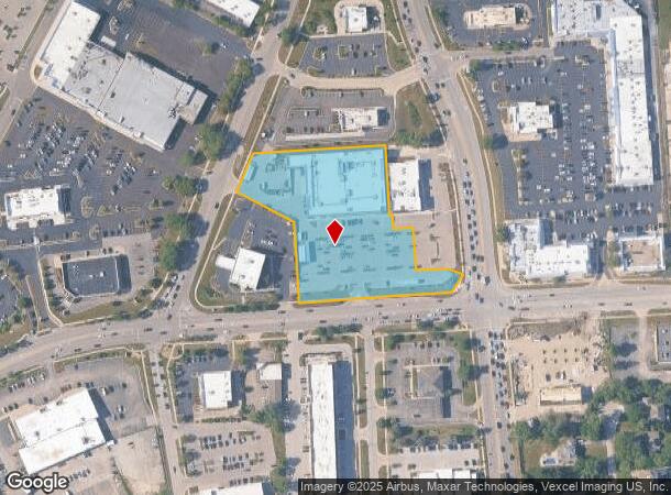  1351 E Ogden Ave, Naperville, IL Parcel Map