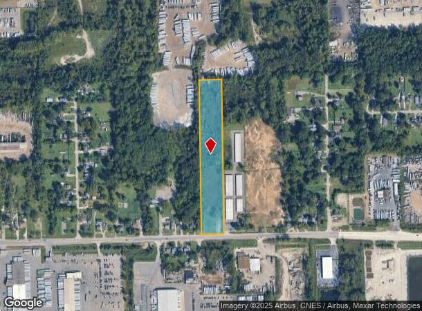 28344 Ecorse Rd, Romulus, MI Parcel Map