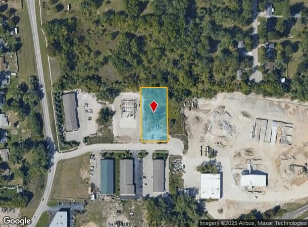  1709 Dewent St, Jenison, MI Parcel Map