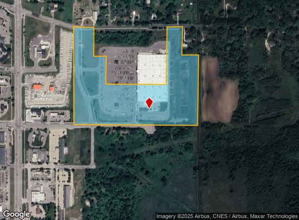12821 Cross Over Dr, Dewitt, MI Parcel Map