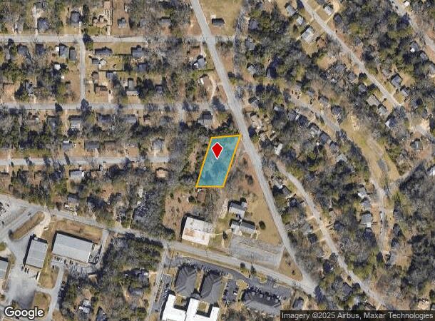  831 Greenview Ave, Macon, GA Parcel Map