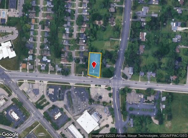  2033 E Stroop Rd, Dayton, OH Parcel Map