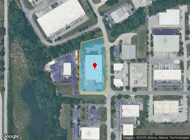  10940 Eicher Dr, Lenexa, KS Parcel Map