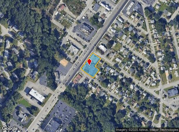  1100 Reservoir Ave, Cranston, RI Parcel Map