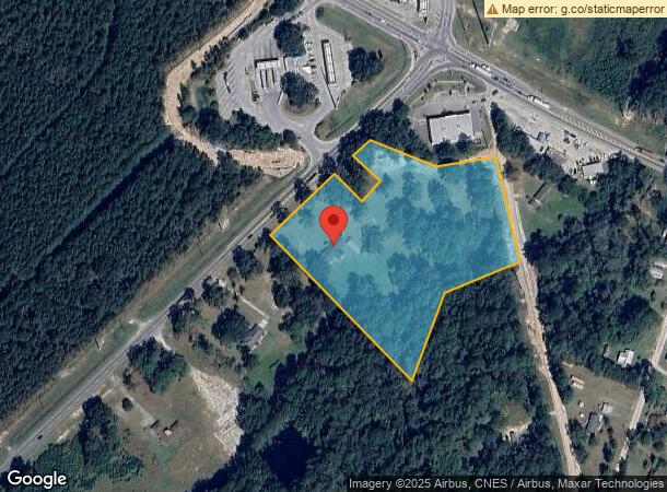  12550 Us Highway 280, Ellabell, GA Parcel Map