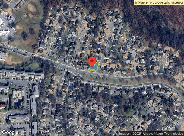  1604 Merrimac Dr, Hyattsville, MD Parcel Map