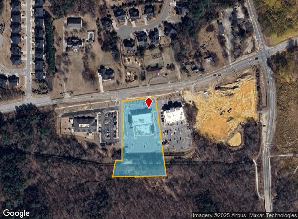  3675 Green Level West Rd, Apex, NC Parcel Map