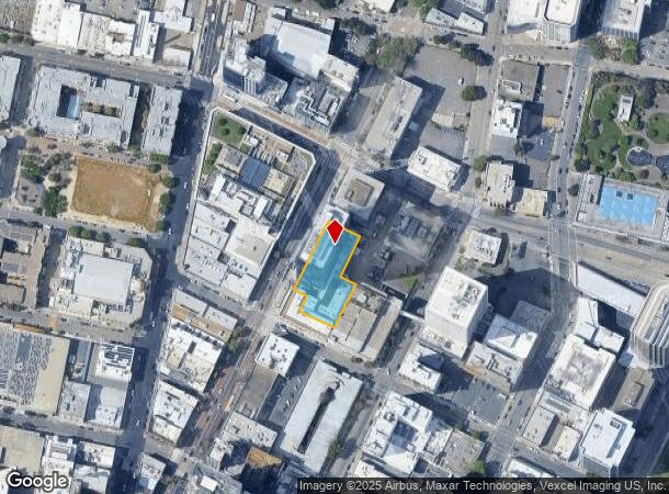 1920 Broadway St, Oakland, CA Parcel Map