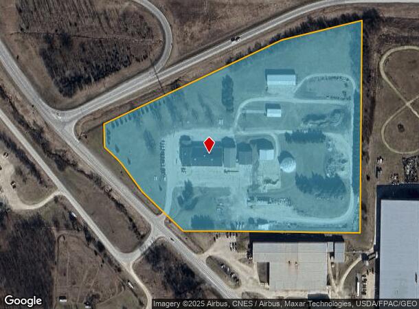  2092 Moscow Rd, Moscow, IA Parcel Map