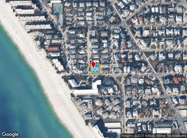 5607 Gulf Dr, Holmes Beach, FL Parcel Map