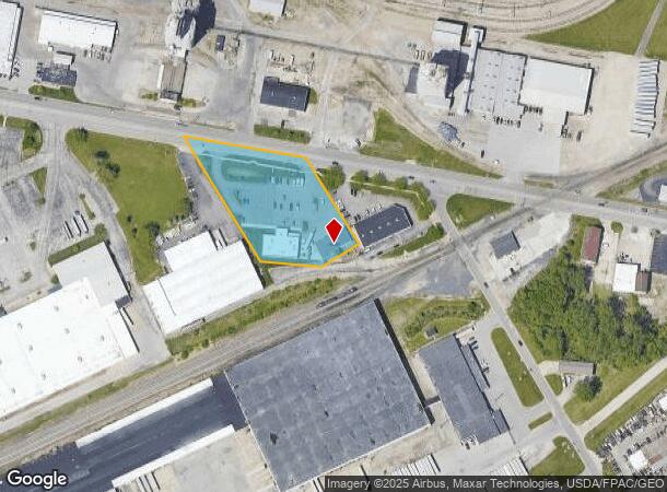  438 Illinois Ave, Maumee, OH Parcel Map
