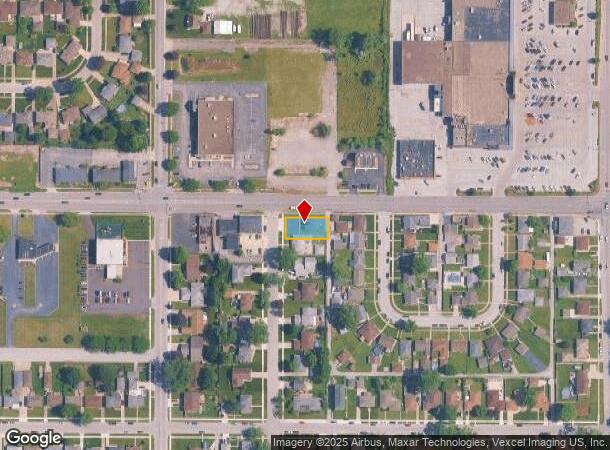 735 W Glen Park Ave, Griffith, IN Parcel Map