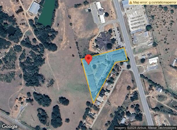  1100 N Magnolia Ave, Luling, TX Parcel Map