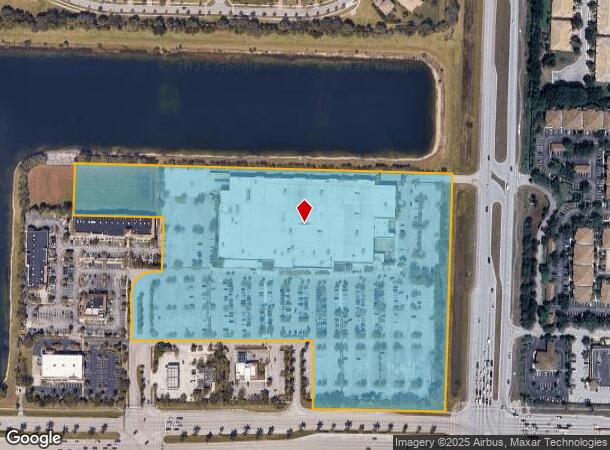  10155 Okeechobee Blvd, West Palm Beach, FL Parcel Map